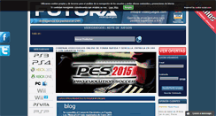 Desktop Screenshot of e-videojuegos.com